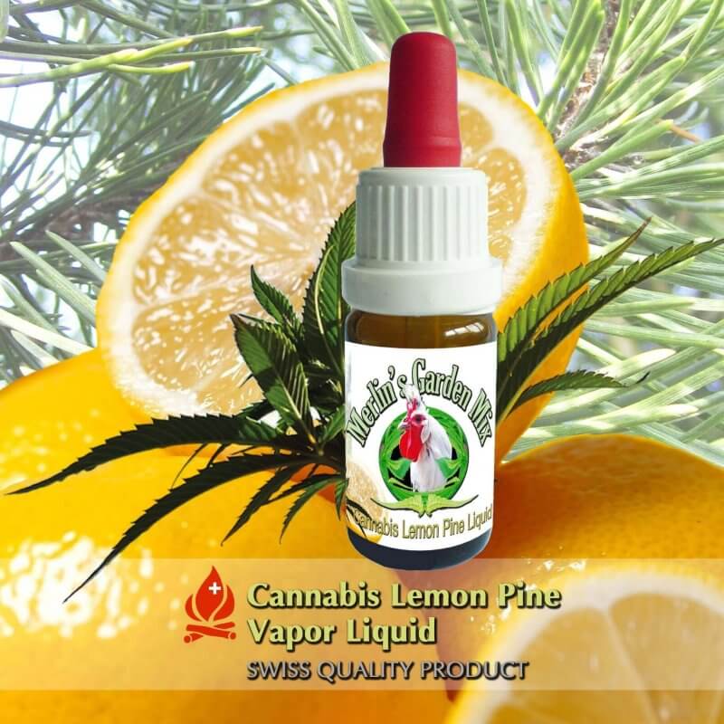 Merlin´s Garden Pure Cannabis + Zitrone & Bergföhre Liquid (10 ml) Merlin´s Garden Pure Cannabis + Zitrone & Bergföhre Liquid (10 ml)