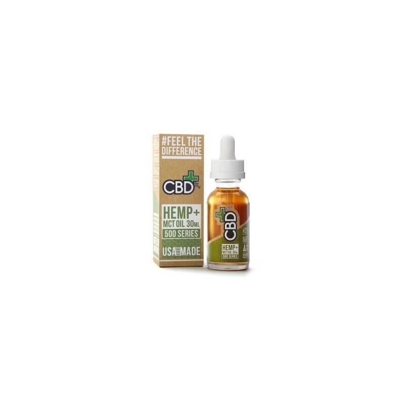 CBD Hemp + MCT Oil Tincture 500 mg (30 ml) - Großansicht