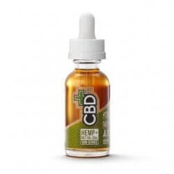 CBD Hemp + MCT Oil Tincture 500 mg (30 ml) - Einzelansicht Flasche