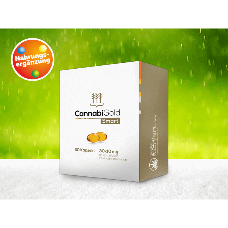 CannabiGold Smart - CBD Kapseln 30 Stück CannabiGold Smart - CBD Kapseln 30 Stück