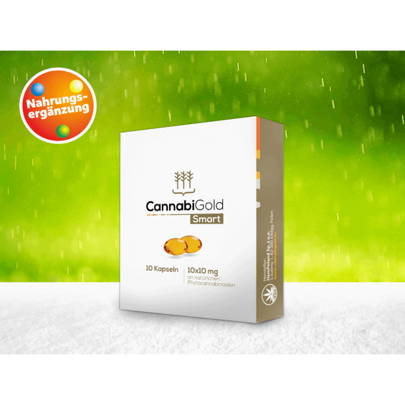 CannabiGold Smart - CBD Kapseln 10 Stück CannabiGold Smart - CBD Kapseln 10 Stück