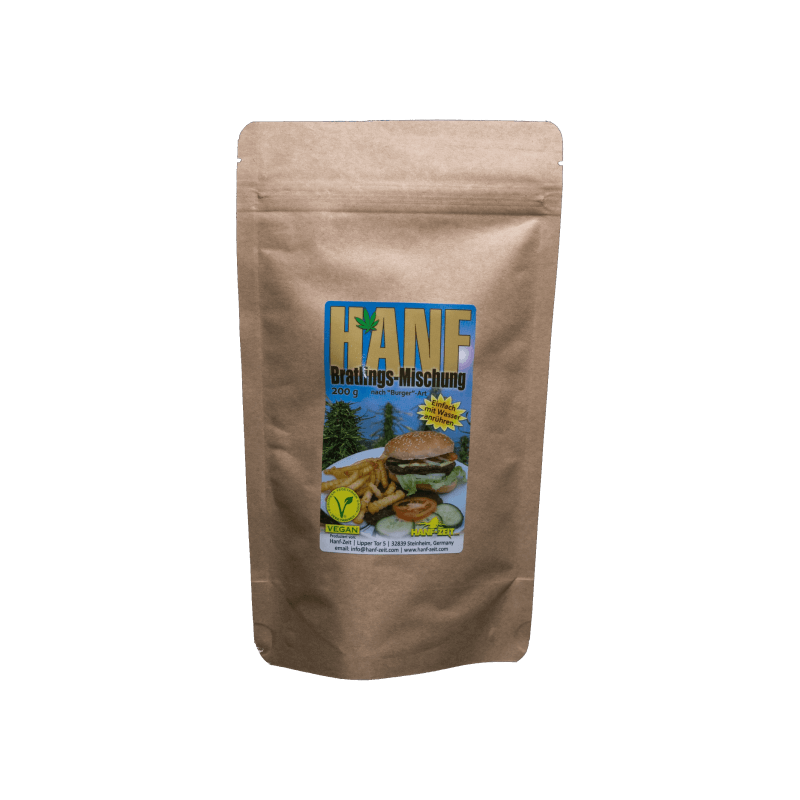 HANF Bratlings-Mischung - 200g *Vegan* HANF Bratlings-Mischung - 200g *Vegan*