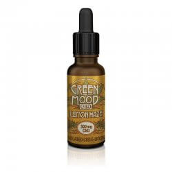 Green Mood - CBD Liquid / Lemon Haze (30 ml) - Großansicht Flasche