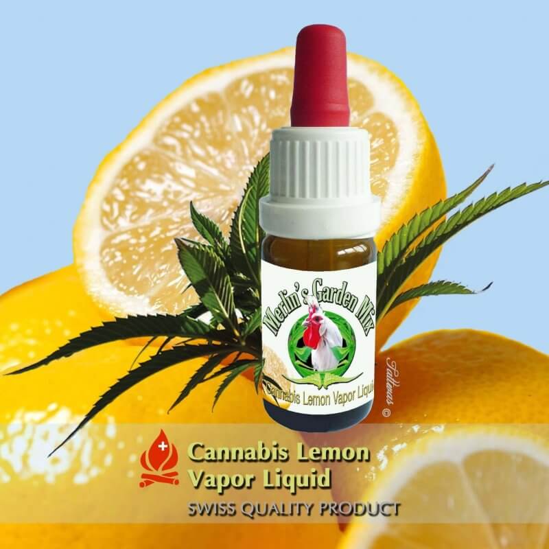 Merlin´s Garden Pure Cannabis + Zitrone Liquid (10 ml) Merlin´s Garden Pure Cannabis + Zitrone Liquid (10 ml)