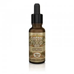 Green Mood - CBD Liquid / OG Kush (30 ml) - Großansicht Flasche